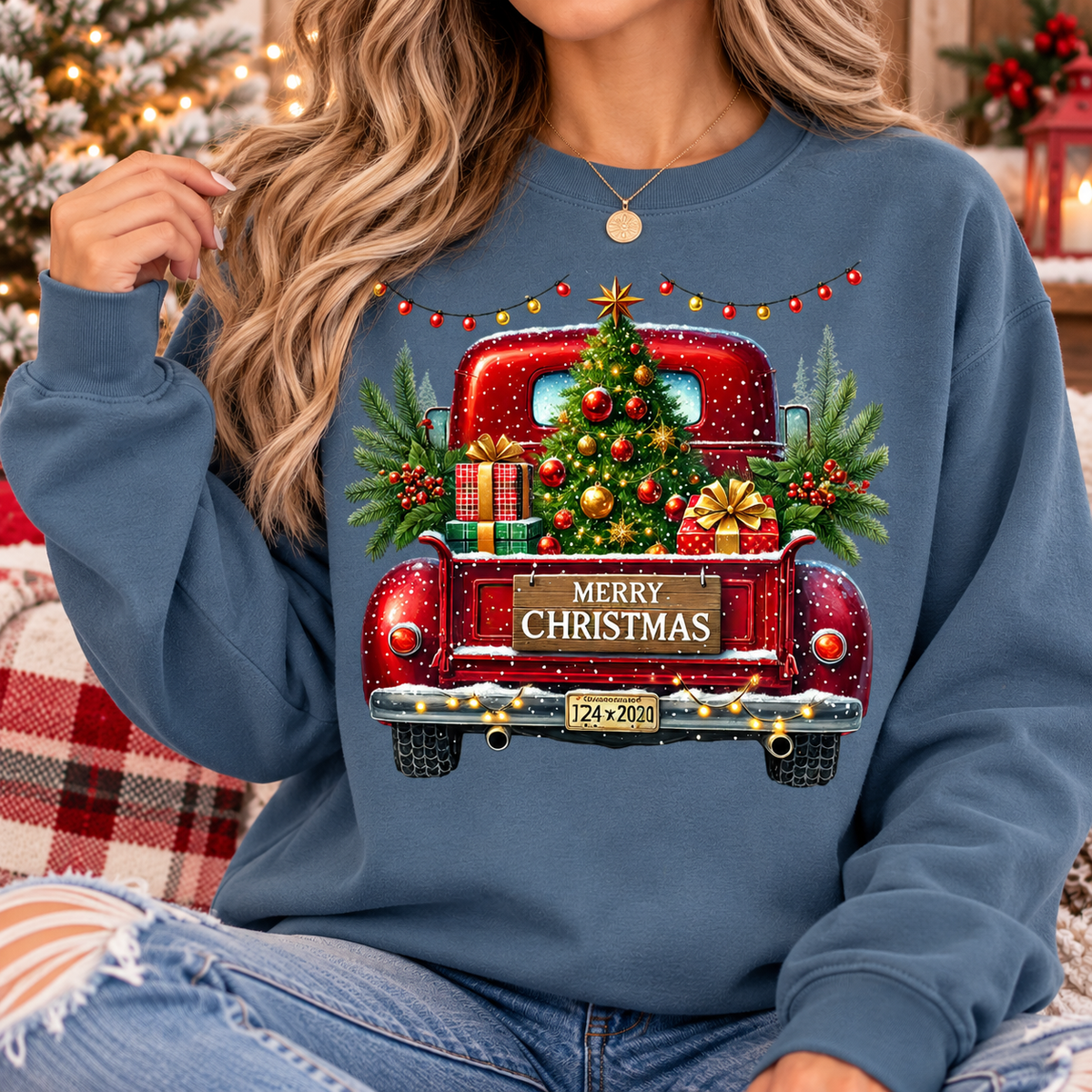 Vintage Christmas Truck