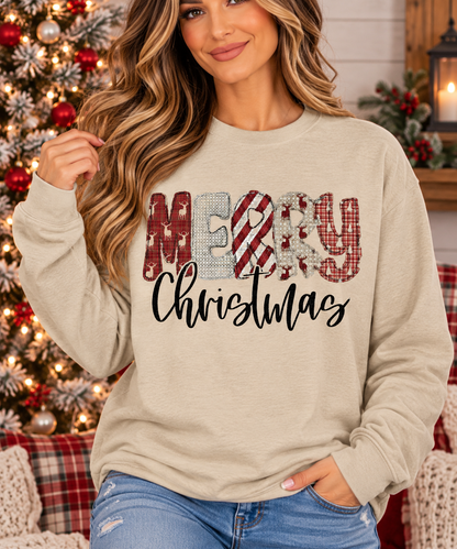 Merry Christmas Patchwork