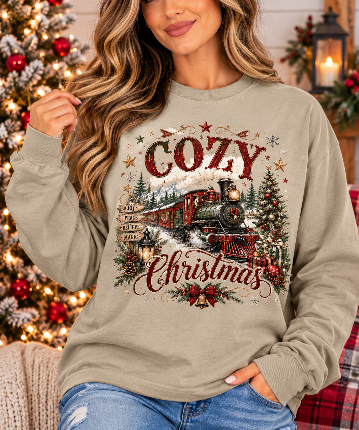 All Aboard For A Cozy Christmas