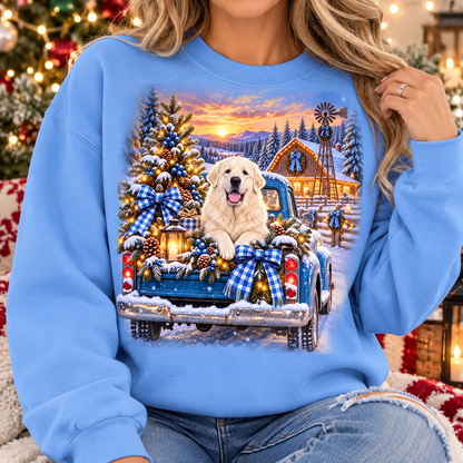 A Country Christmas In Blue