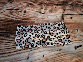 Pink Cheetah Headband