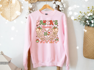 Santa's Favorite Ho Crewneck Sweatshirt