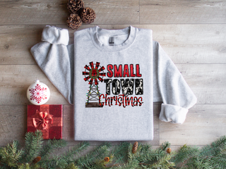 Small Town Christmas Crewneck Sweatshirt